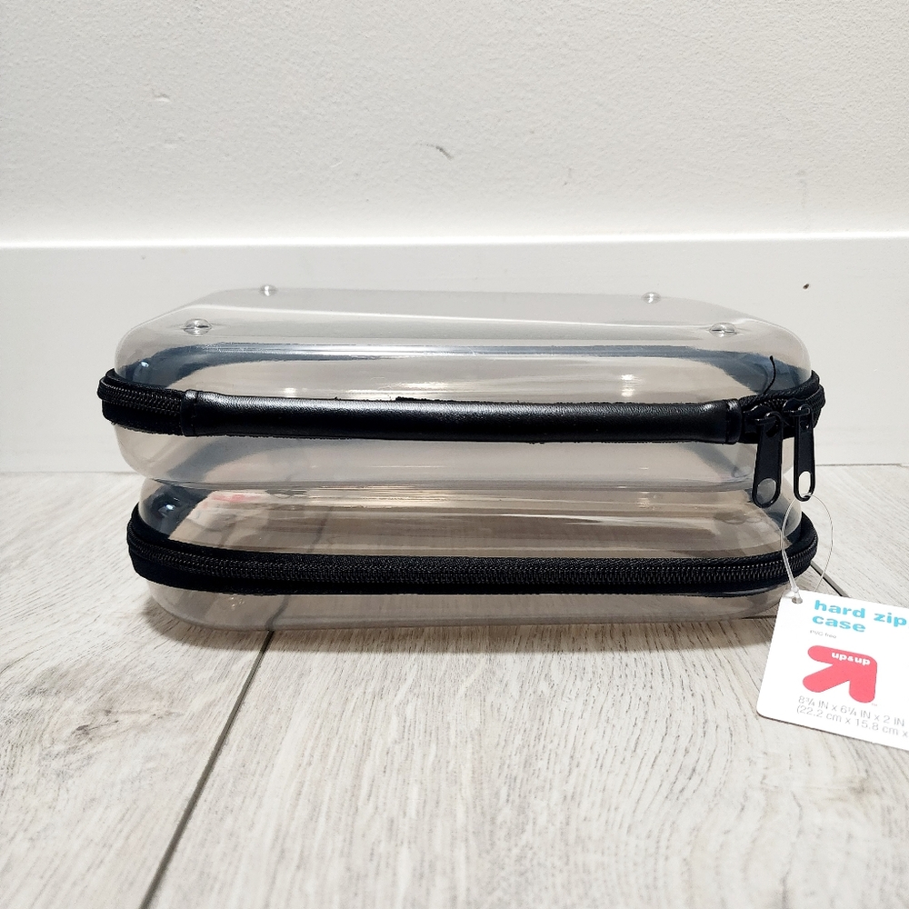 Target Up & Up Gray Hard Sided Zipper Case